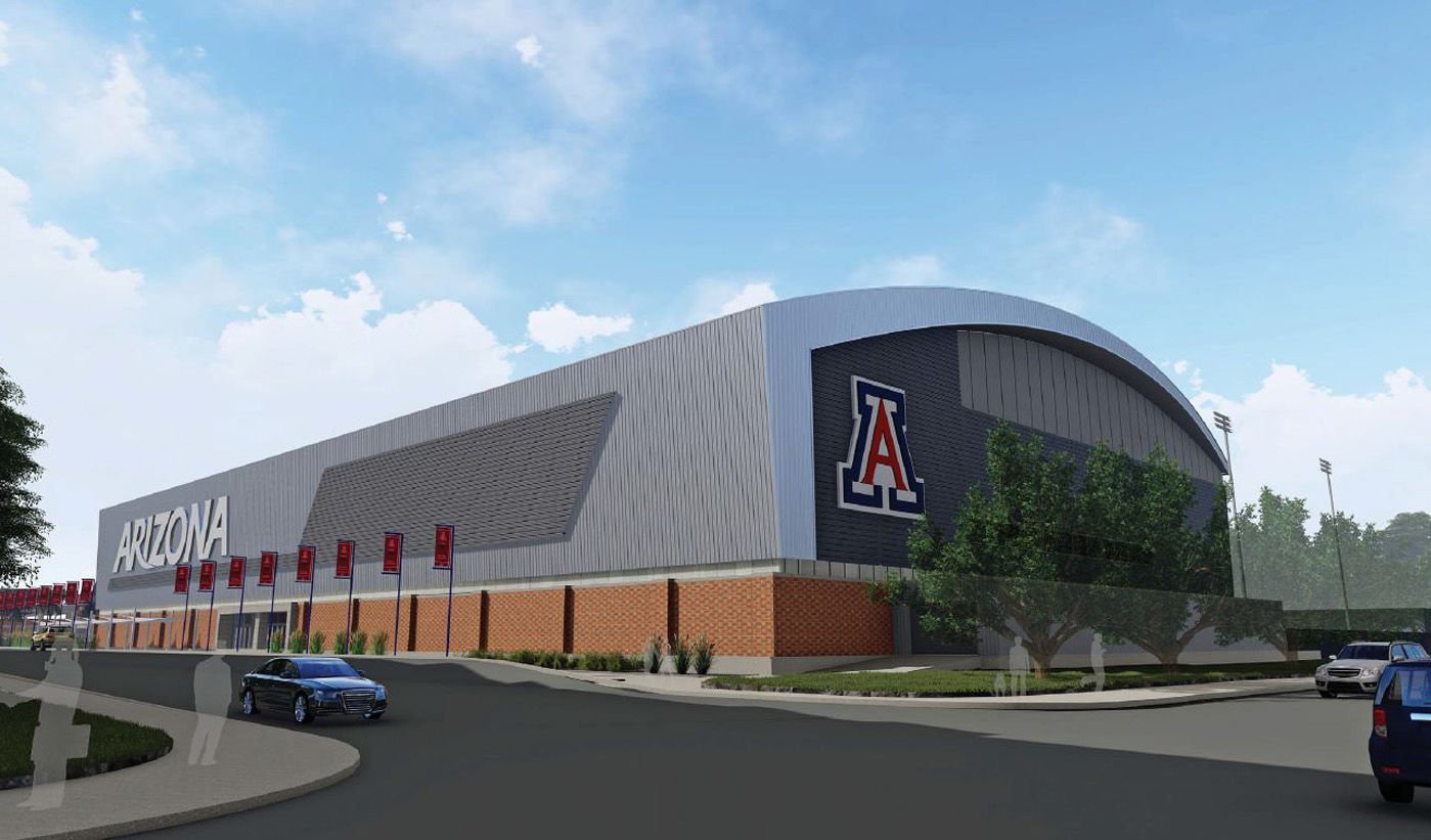 Indoor sports center renderings
